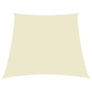 Parasole a Vela in Tela Oxford a Trapezio 2/4x3 m Crema