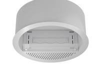 Camino a Bioetanolo da Incasso Ø74x30 cm Incyrcle Slim Inside Bianco