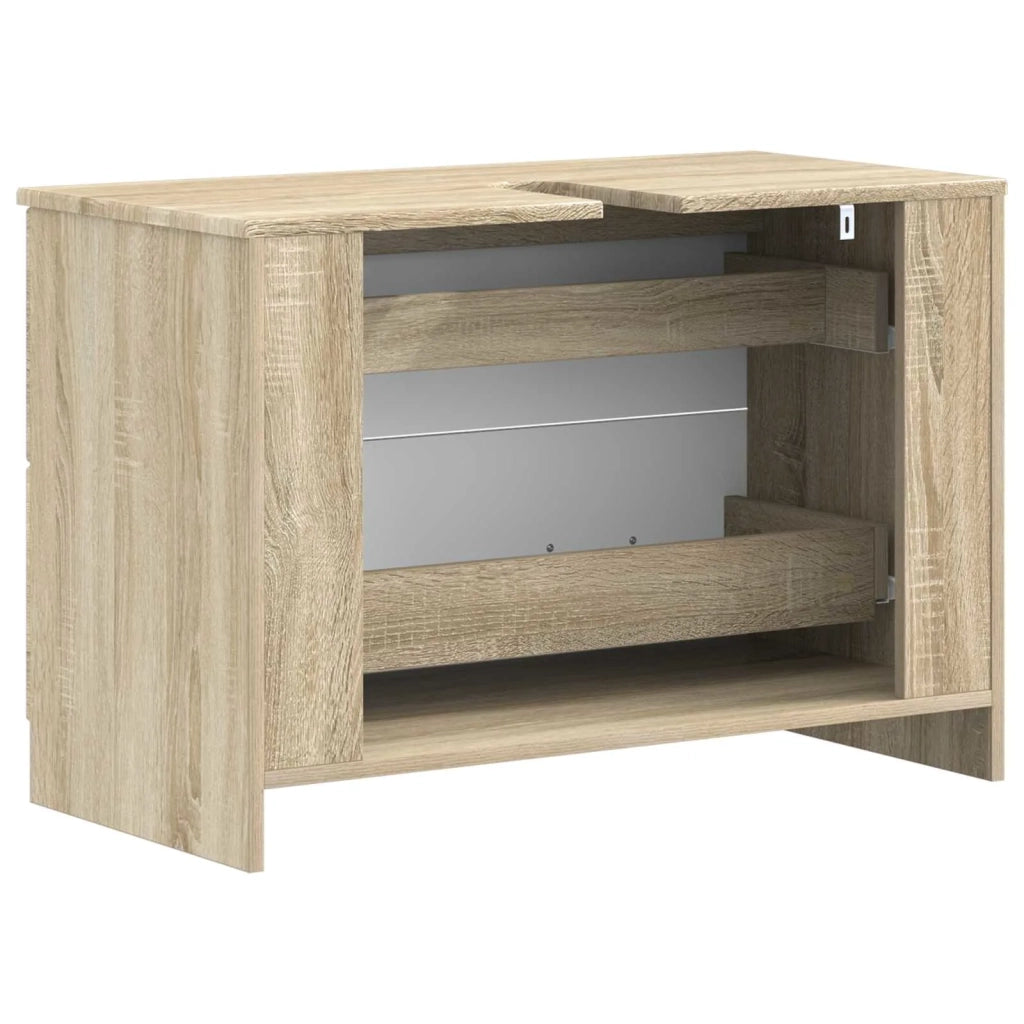 Armadio per Lavabo da Bagno UTRECHT Rovere Sonoma 897677