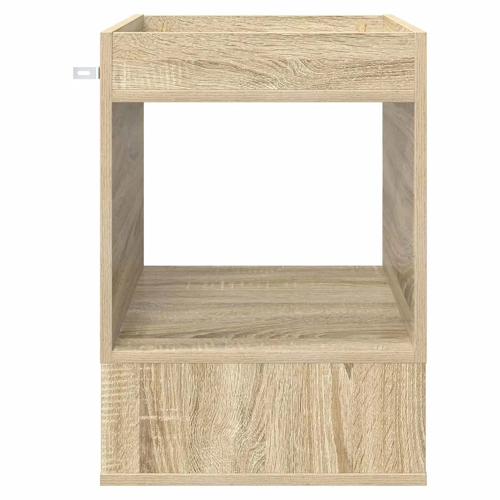 Tavolino 2 pcs Rovere Sonoma 40 x 40 x 56 cm Legno multistrato