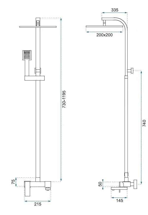 Set Doccia Rea Navaro