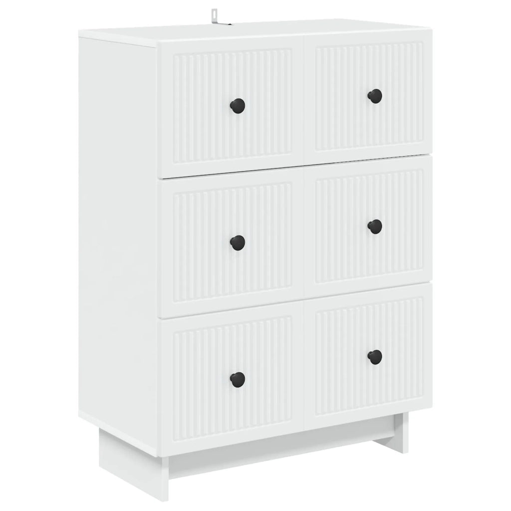 Mobile con Cassetti Bianco 66 x 34,5 x 90 cm 893915