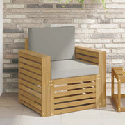 Set di divani da esterno-Sofa da giardino Poliestere Bianco 919189