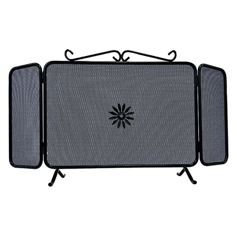Parascintille Ferro Battuto con Ante Art.687/A cm. 90X50H