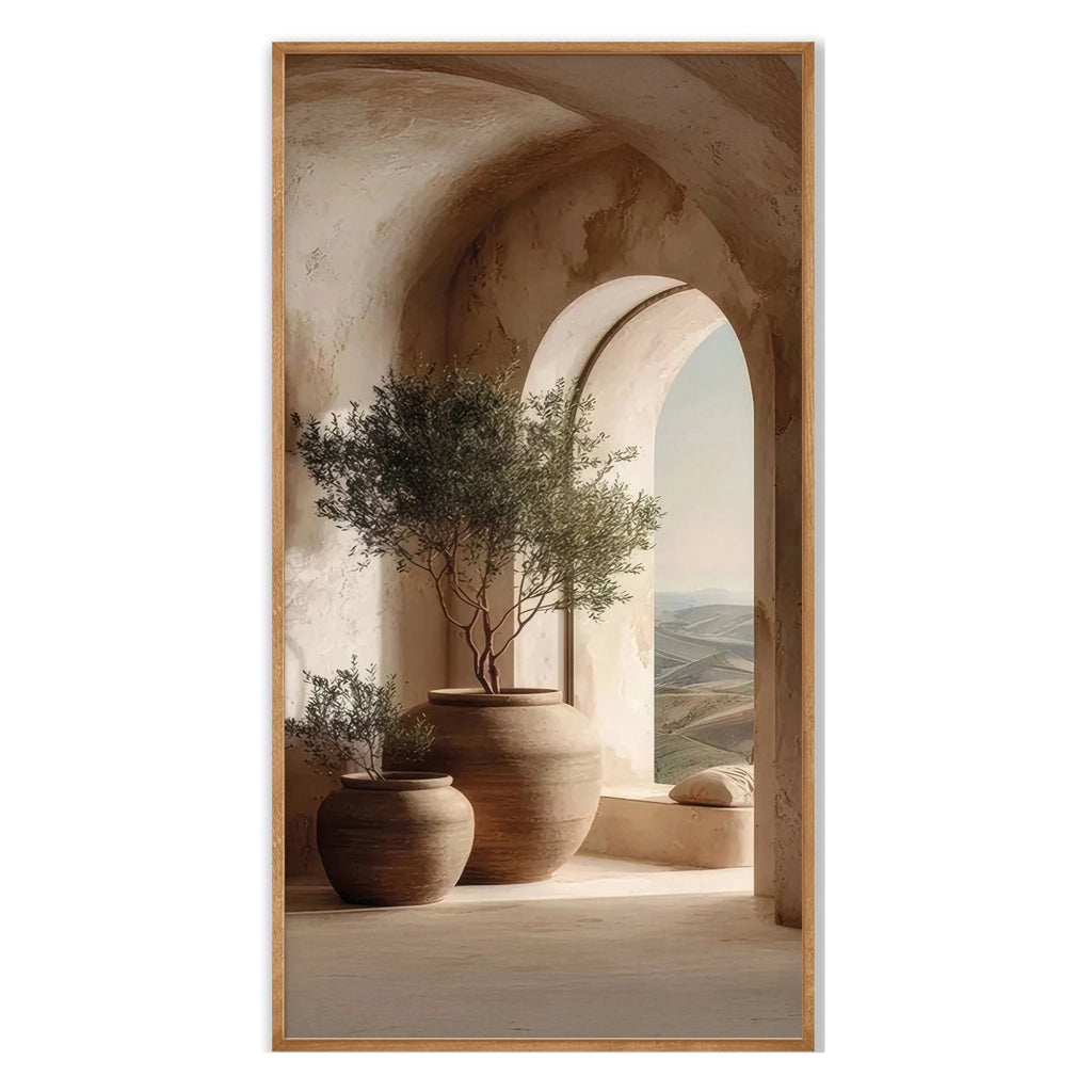 Mirahaba, Quadro Materiale Struttura in Legno Nobilitato, 120x50h cm Multicolore