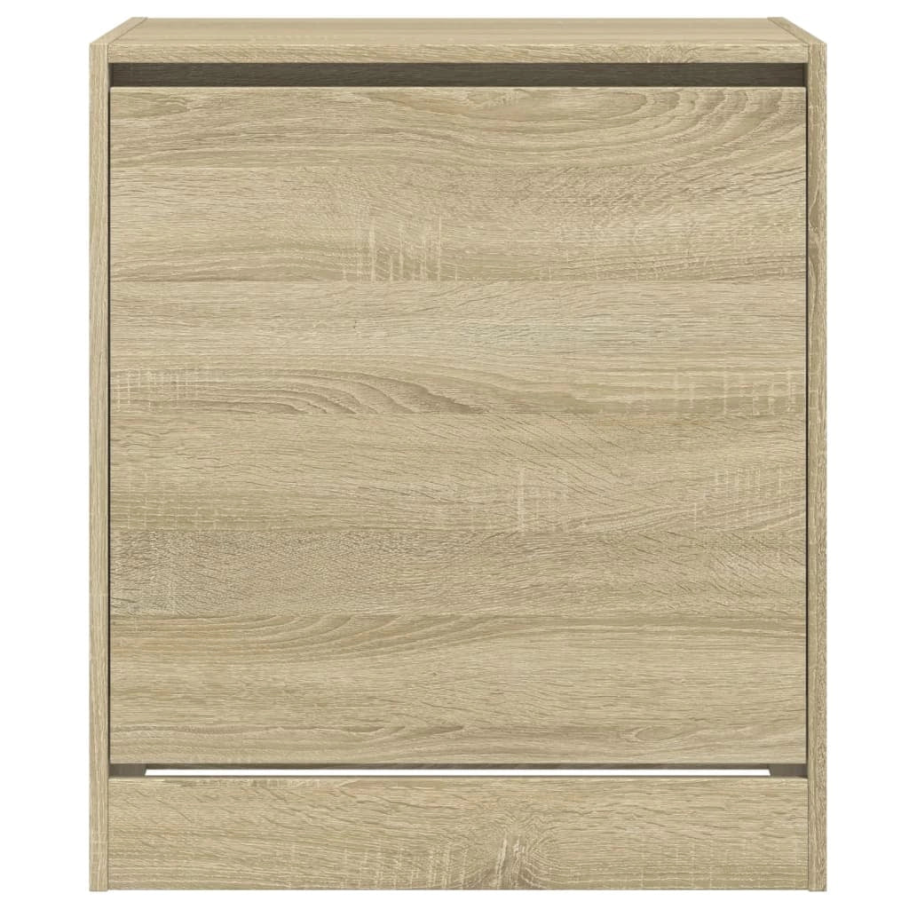 Scarpiera mobile contenitore per scarpe mobile per ingresso/corridoio/soggiorno finitura rovere Sonoma 60 x 42 x 69 cm legno ingegnerizzato marrone 02_0021720