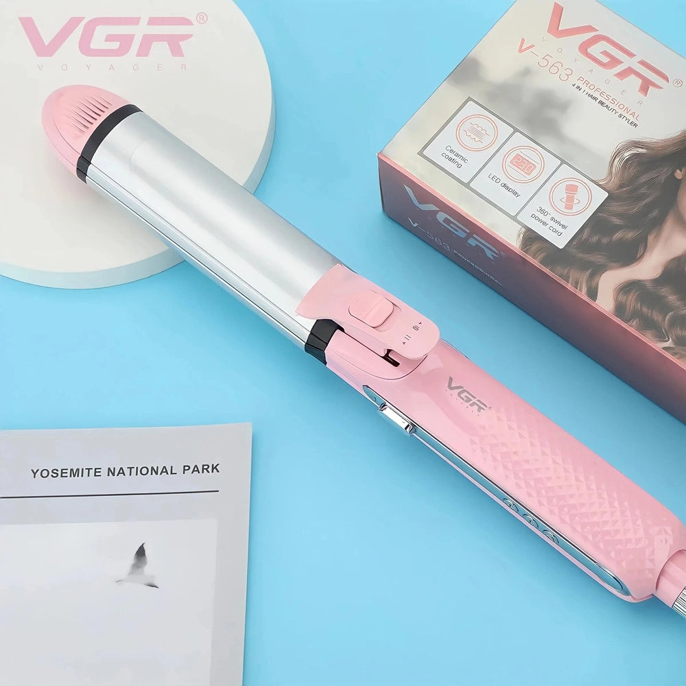 Trade Shop - Piastra Professionale Vgr V-563 Ceramica Styling Rapido Parrucchiere -
