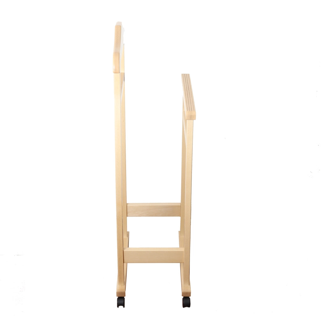 INDOSSATORE APPENDIABITI DA CAMERA PRATIC LEGNO DI FAGGIO NATURALE 44 X 25 X 98