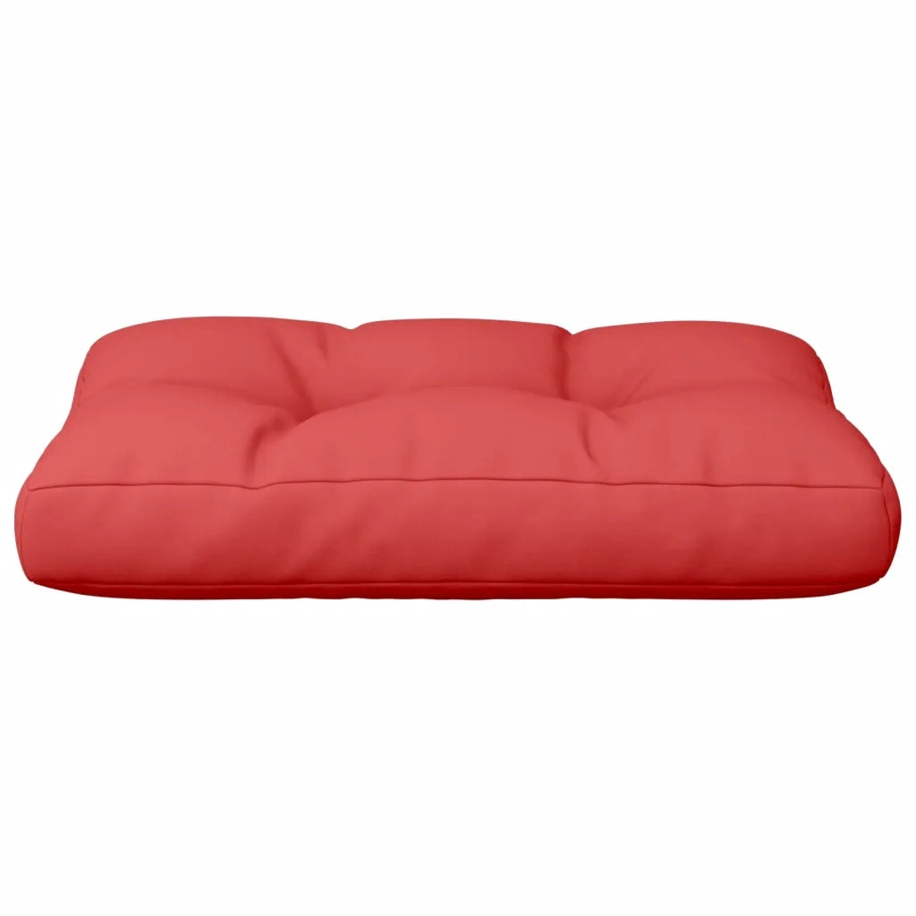 vidaXL Cuscino per Pallet Rosso 50x40x12 cm in Tessuto