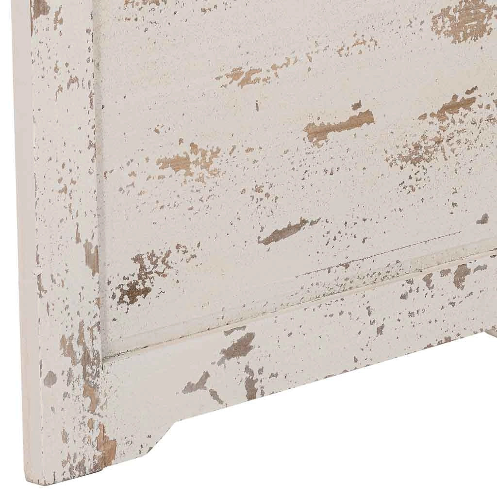 Anta in legno anticato bianco 68x3x178h cm