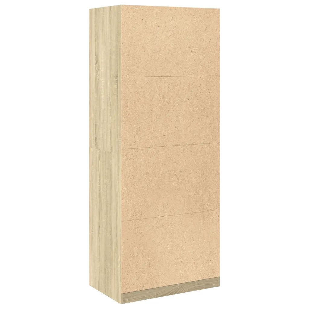Armadio Rovere Sonoma 80x50x200 cm in Legno tecnico 3307722