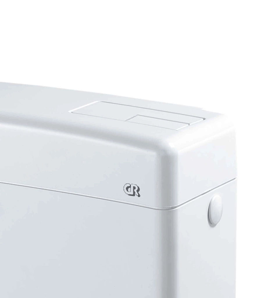 Cassetta di Scarico wc POLO 2 - Doppio scarico 3-6 Litri con Tubo - Elevato risparmio d'acqua - CR