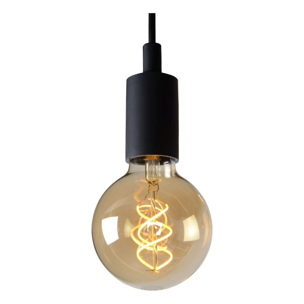 Lampadario Lucide Fix 7xE27 nero metallo 08408/07/30