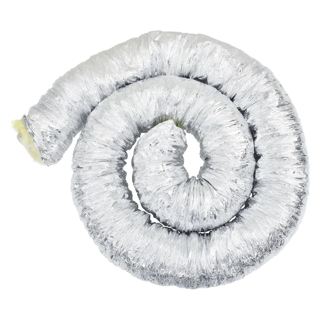 Condotto di Ventilazione Isolato in Alluminio 6m Ã˜10cm