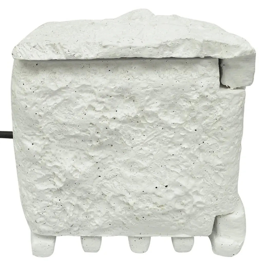 Presa Elettrica da Esterno 4 Spine Impermeabile Resina Bianca CFW3110722