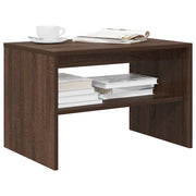 vidaXL Mobile Porta TV Rovere Marrone 60x40x40 cm Legno Multistrato