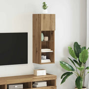 Mobile TV da Parete Rovere artigianale 30,5 x 30 x 90 cm 882950