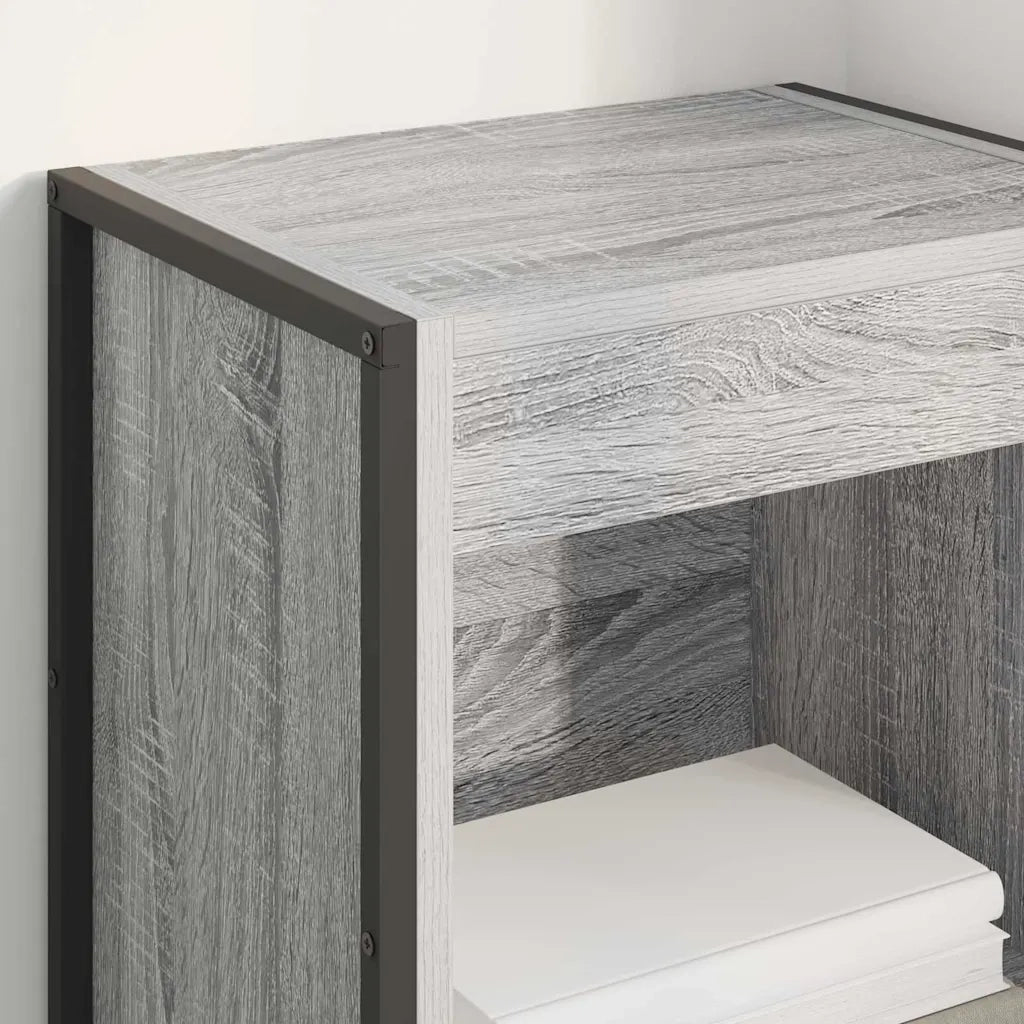 Armadio per Libri Grigio Sonoma 40 x 30 x 121 cm 886369