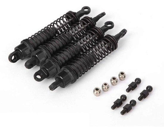 Accessorio per crawler RC - Demper di shock 80MM - Demperizzanti - Adattabile - Idoneo per RGT 136100 - Ammortizzazione
