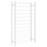 Portabottiglie per 72 Bottiglie Metallo Bianco CFW5640763