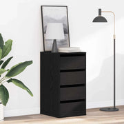 Mobile con Cassetti Nero 40 x 41 x 76 cm Legno multistrato 868912