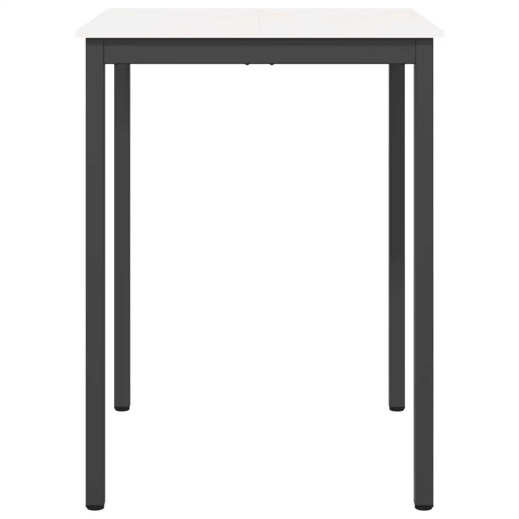 Tavolo da bar Bianco 80 x 80 x 105 cm Pino massello 892802