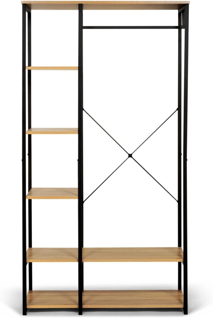 Armadio con ripiani L. 90 cm DETROIT industrial design
