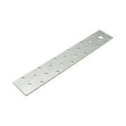 Piastra forata 40x250mm, spessore 2mm, acciaio zincato