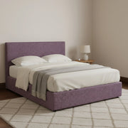 Redditch, Letto Piazza e Mezza Sfoderabile Made in Italy, Viola Lilla
