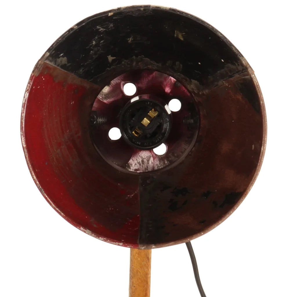 Lampada Scrivania Industriale Rotonda Multicolore 23x18x95 E27 344398