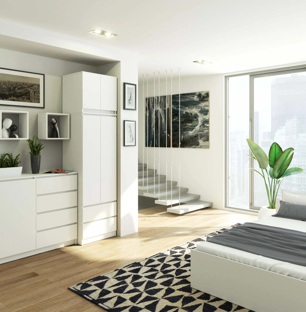Sopralzo per armadio AKORD S60 Bianco 60 cm 2 ante 60x51x55 cm