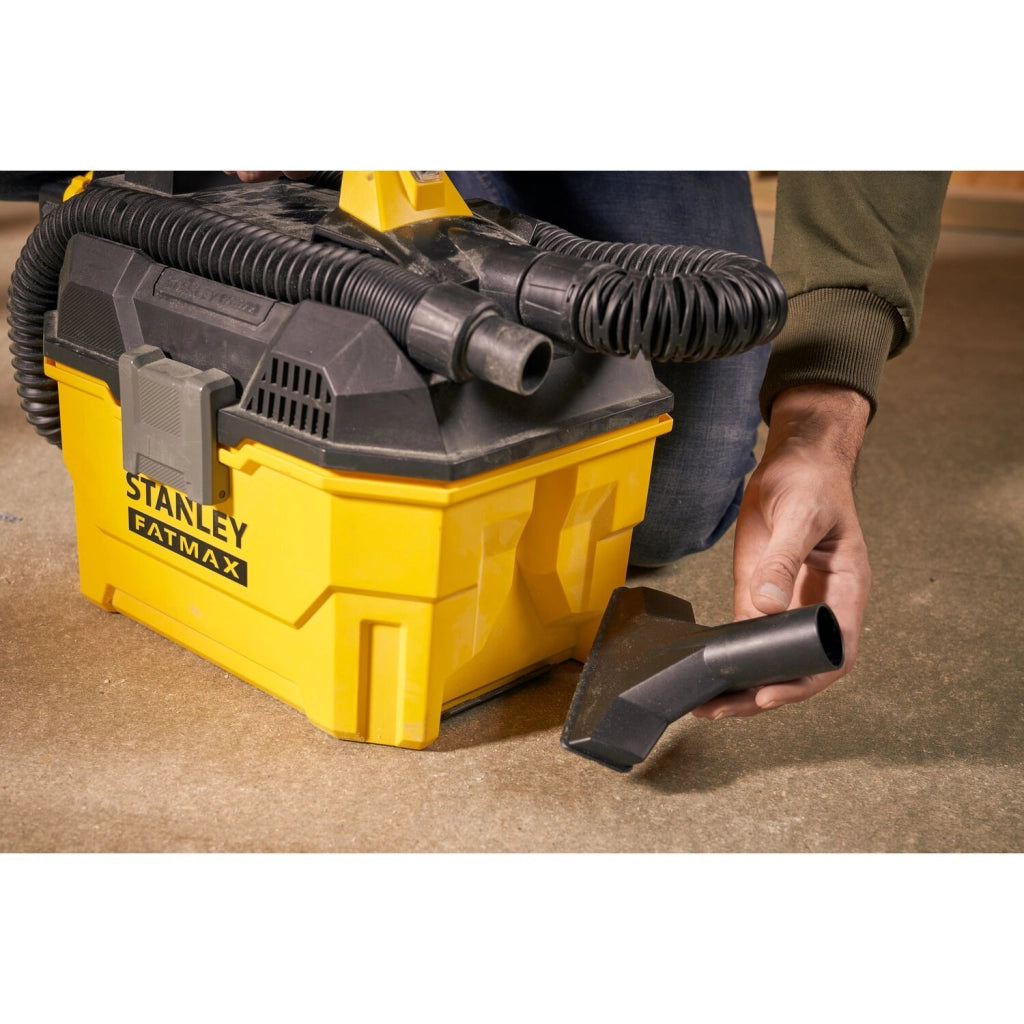 Aspiratore solidi/liquidi STANLEY FATMAX® V20 SFMCV002B – 18 V serbatoio 7,5 L