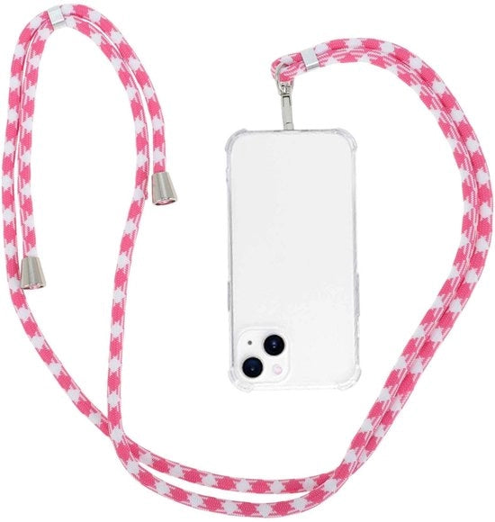 Cavo di caricamento per smartphone universale - Cavo di caricamento per smartphone con cinturino antislip - Cavo di caricamento per smartphone con regolazione di lunghezza - Cavo di caricamento per smartphone leggero e duraturo