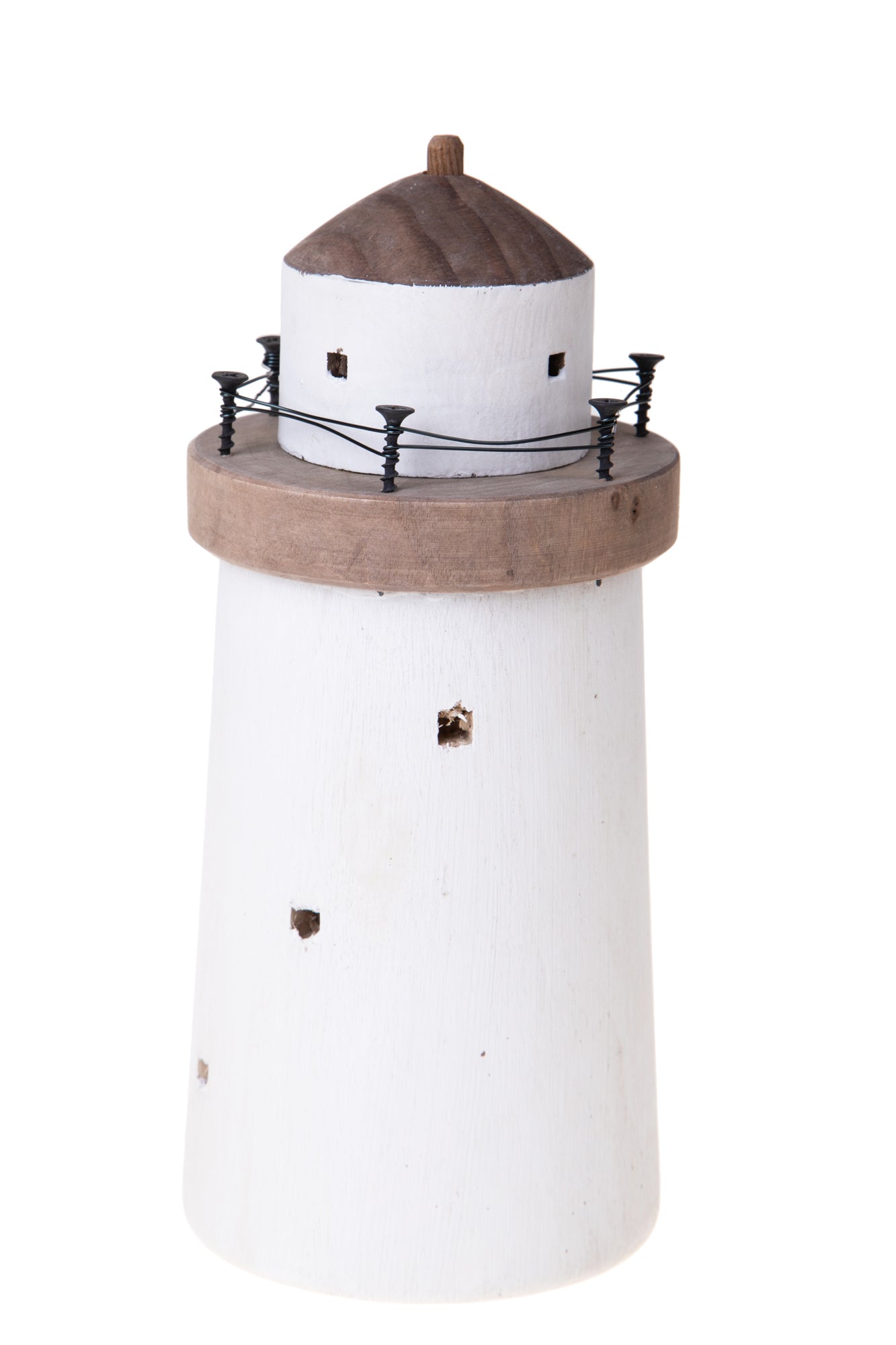 Modellino Faro Legno 11 H 24