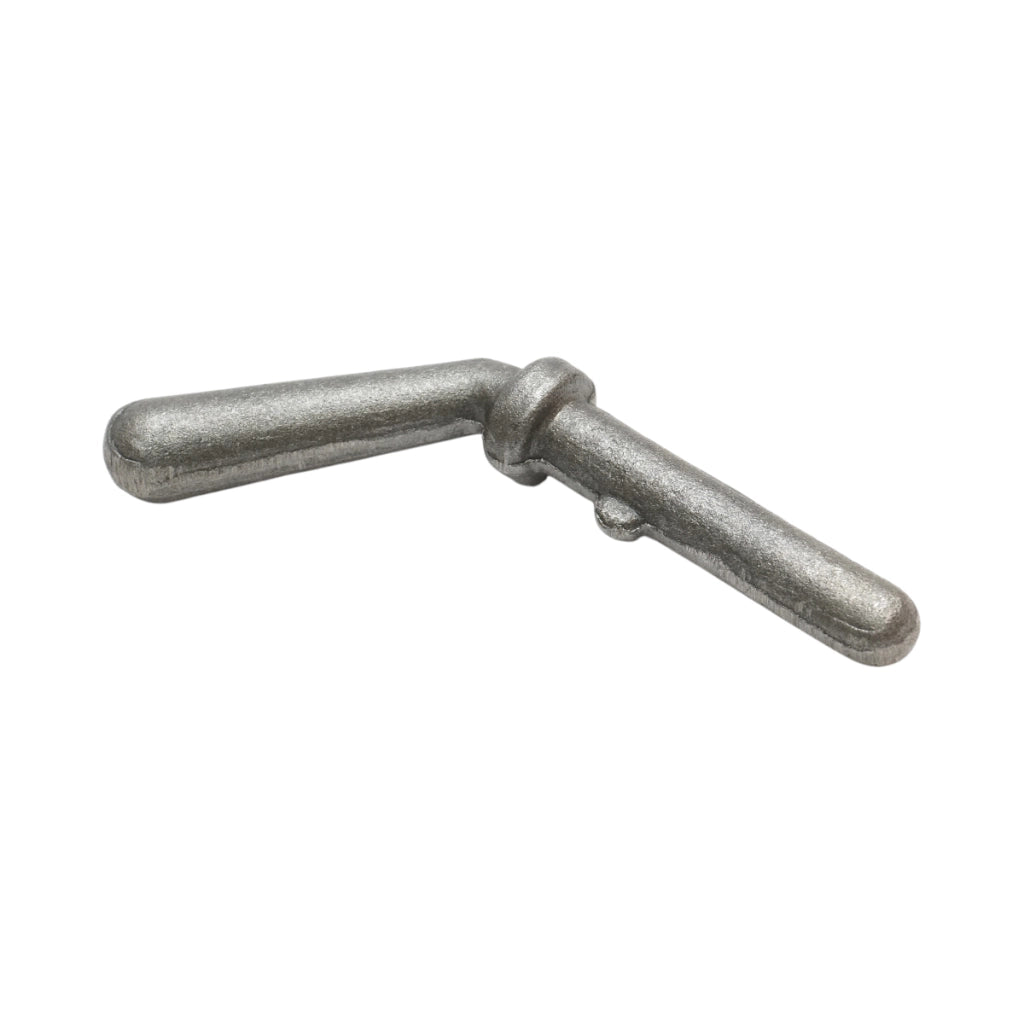 Bullone forcella di montaggio cerniera rimorchio auto 145x60x14,5mm