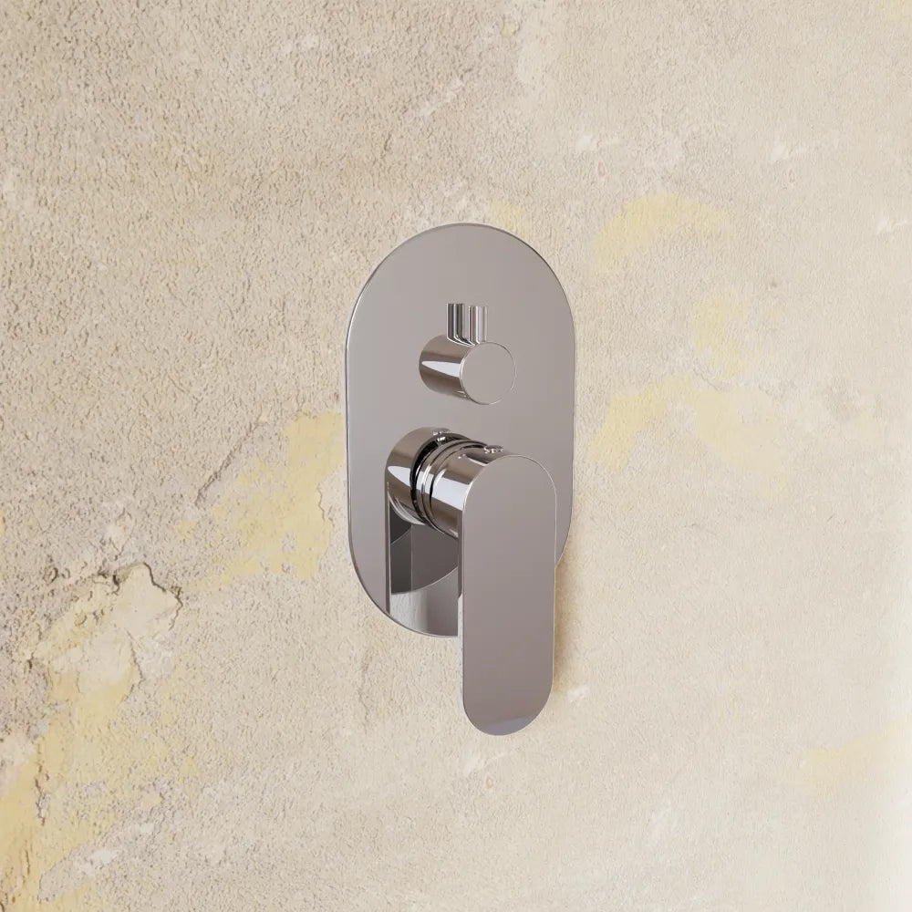 Set miscelatori lavabo 13cm bidet miscelatore doccia con deviatore cromato | Margot
