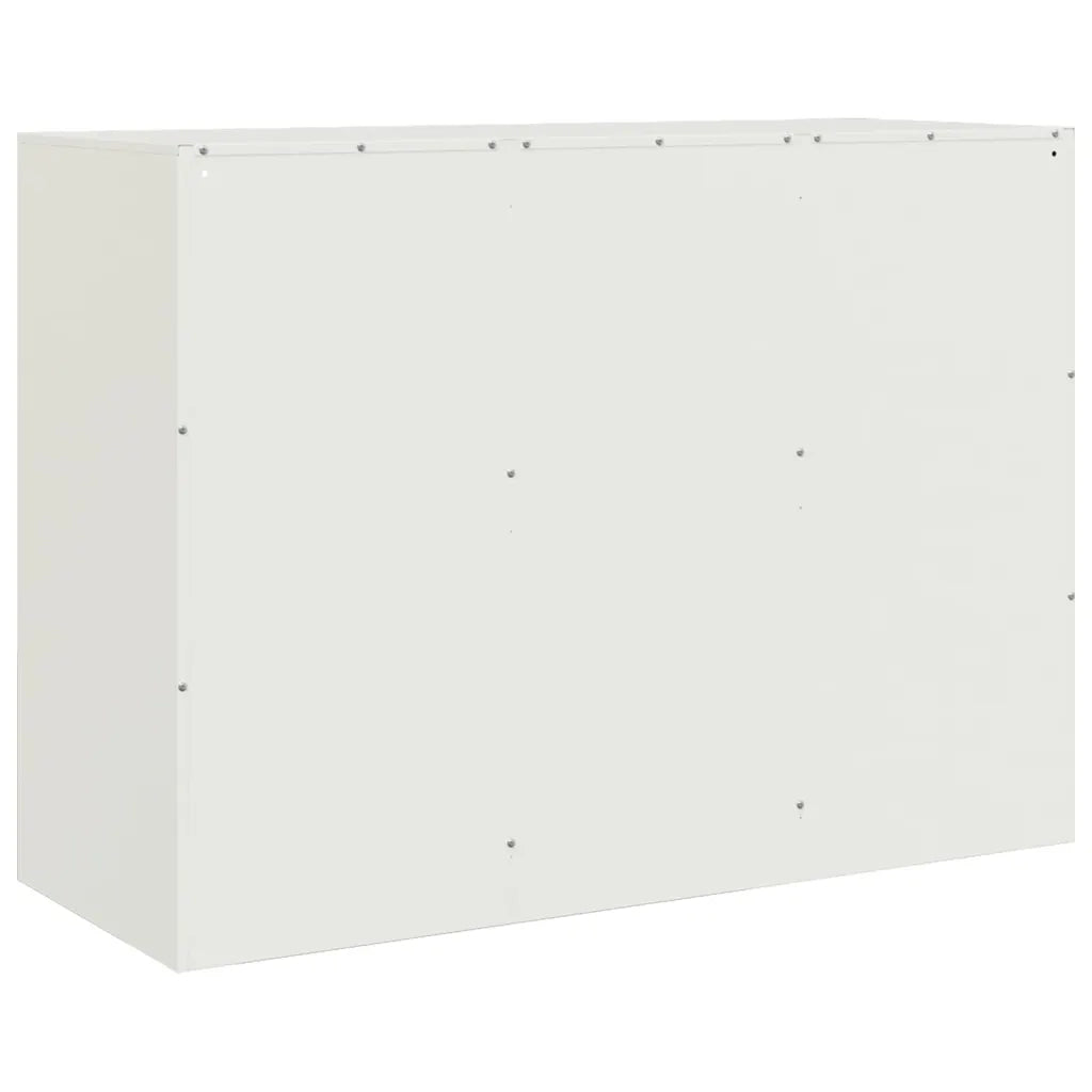 Credenza-Buffet-Armadio da cucina Rosa 99x39x73 cm in Acciaio 706746