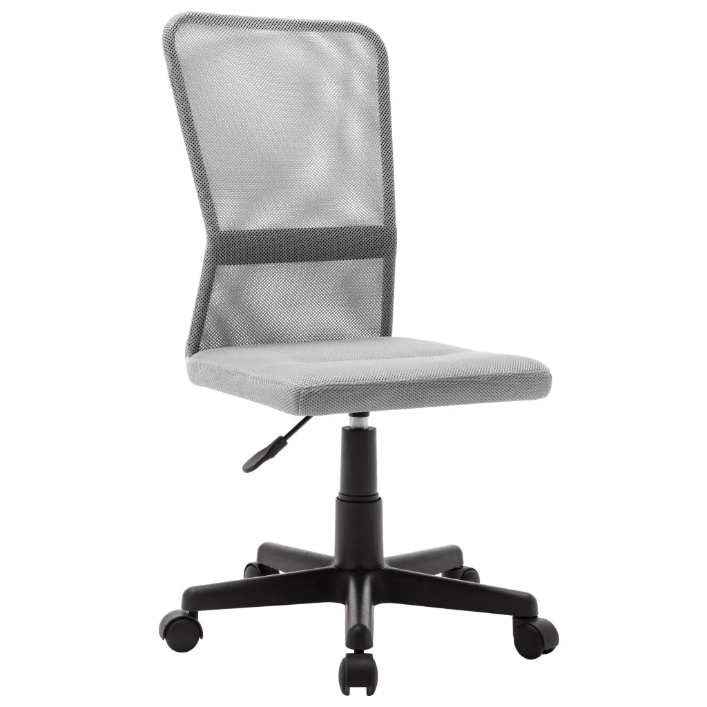 Sedia da Ufficio Grigia 44x52x100 cm in Tessuto a Rete cod mxl 67624