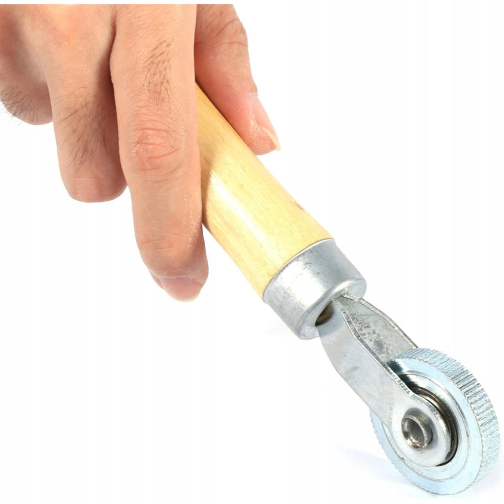 Rullo in Legno con Cuscinetto 6mm – Ergonomico e Preciso | Larghezza 6mm | Riparazione di Camere d'Aria e Pneumatici