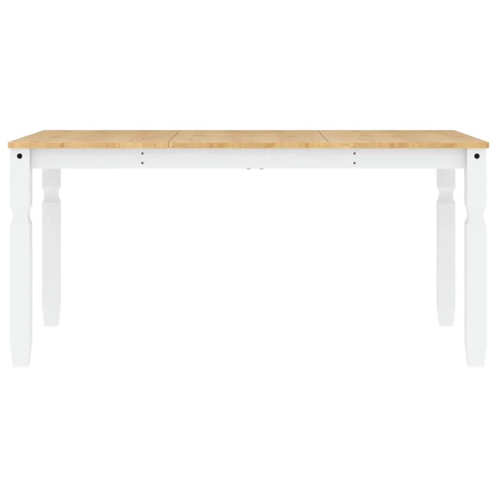 Tavolo da Pranzo Corona 160x80x75 cm in Legno Massello di Pino 4005719