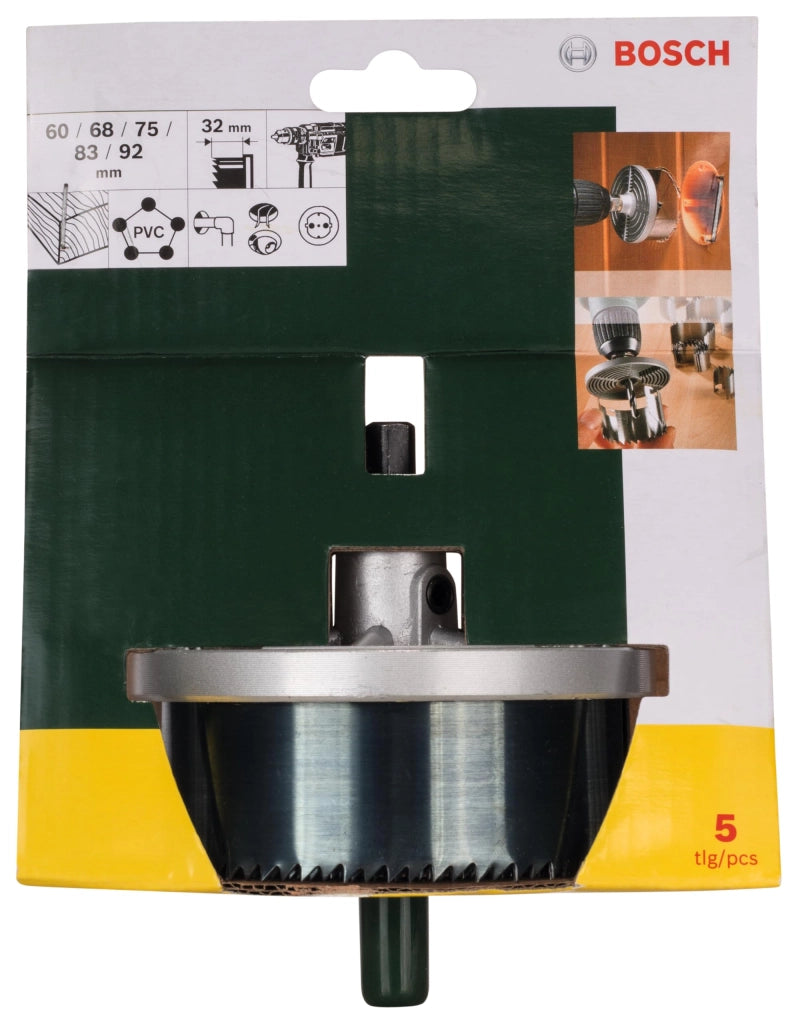 Sega a Tazza 5 Lame Ø Mm 60 92 Profondità Mm 32 Bosch