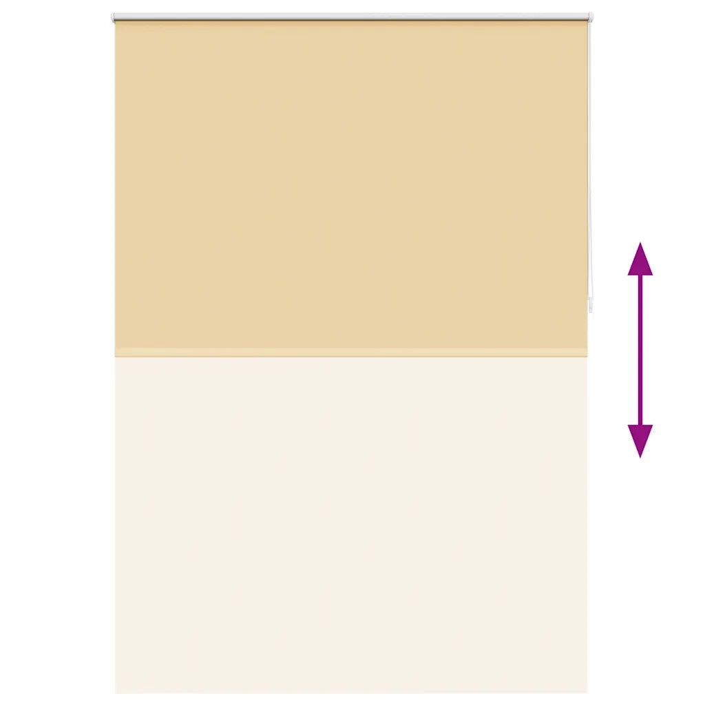 Tenda a rullo oscurante 144,4x230 cm Tessuto Larghezza 140 cm beige 240170