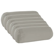 Federa 6 pcs HEERLEN Grigio Ø 15 x 40 cm Poliestere 923326