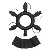 Connettore circolare 18cm 5 uscite 230V AC