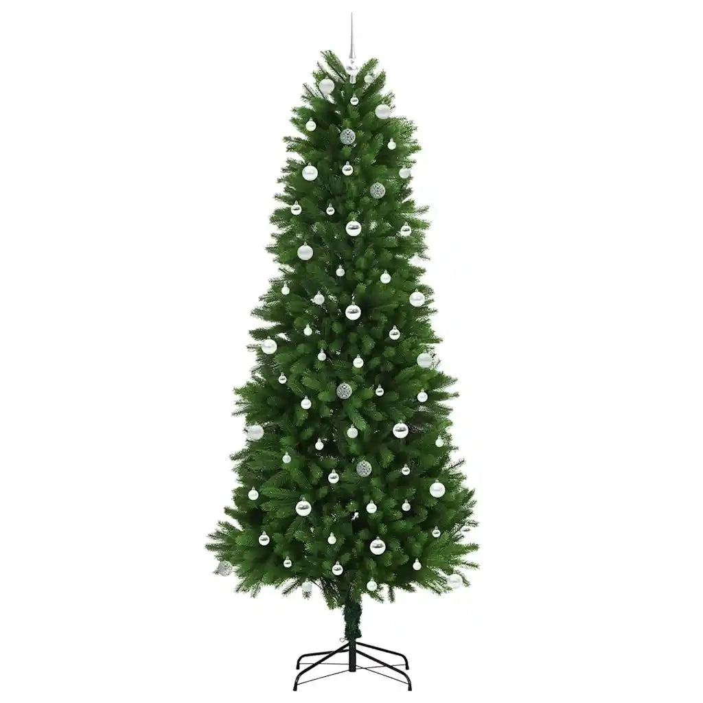 Albero di Natale con 300 LED con supporto Verde 240 cm PE 3396354