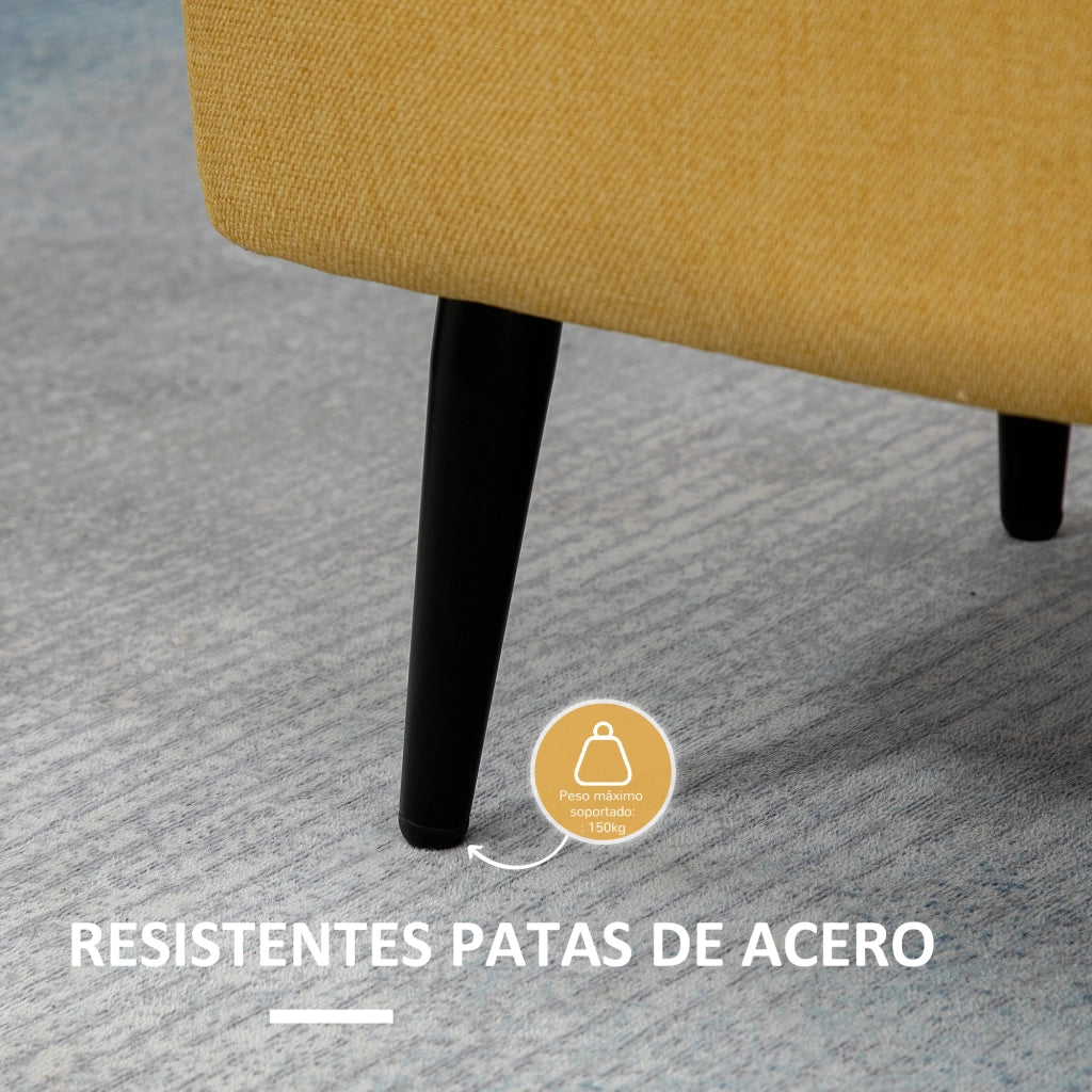 Cassettiera con Coperchio Ribaltabile ¨C zephmum ¨C 101x38,5x44,5cm Giallo