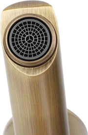 Sensore infrarosso a pomo di rame - economia di energia automatica - miscelatore unico per acqua calda e fredda per vasca da bagno - stile vintage.