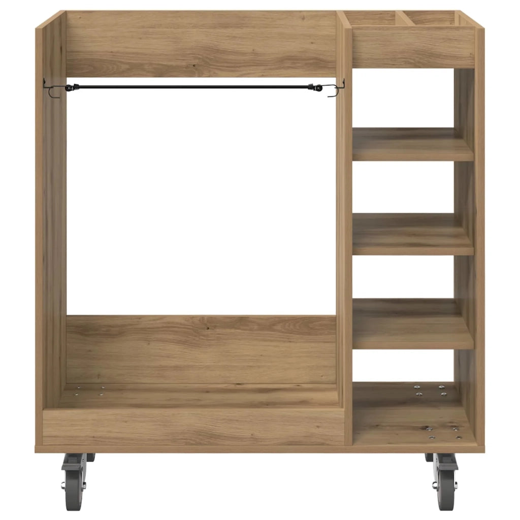 Armadio per Golf con ruota Rovere artigianale 90 x 45 x 98 cm CFW3518591