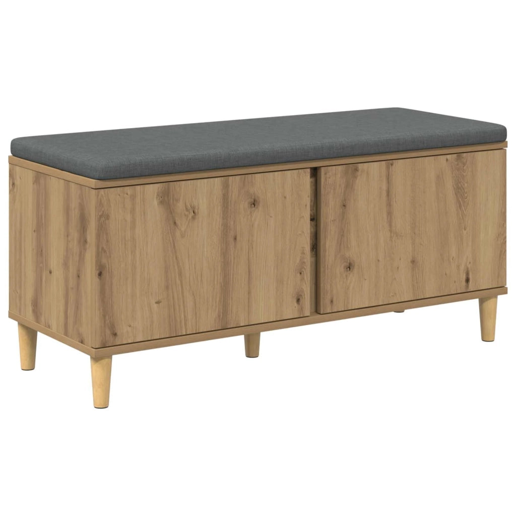 Panca per ingresso Rovere Artigianale 100 x 38 x 46 cm 891543