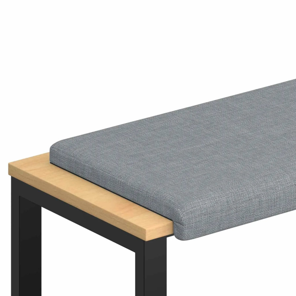 Cuscino per panchina Tessuto Grigio Chiaro Profondità 35 cm 42043239